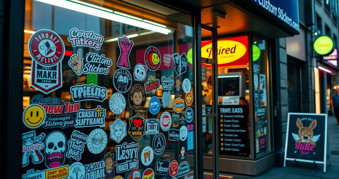 Como Escolher Adesivo Personalizado para Loja e Atrair Clientes