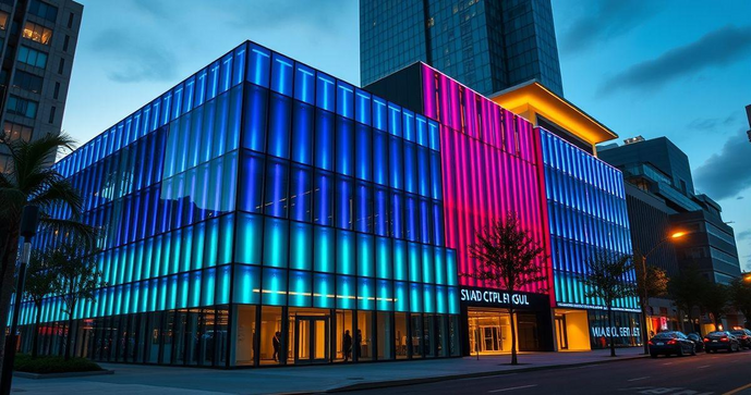 Como Transformar sua Fachada com ACM e Iluminação LED Atraente