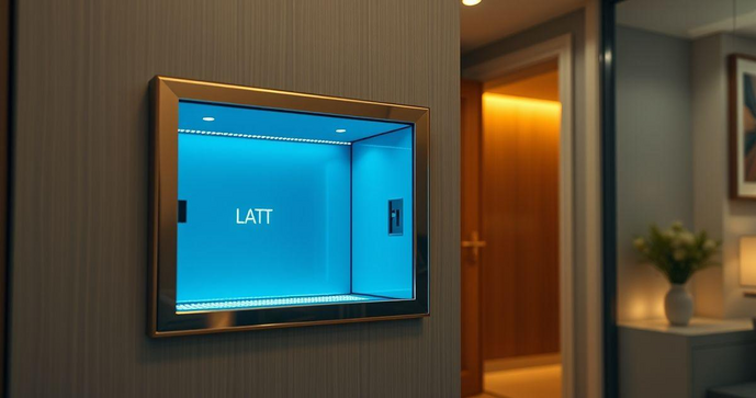 Letra caixa com LED interno transforma ambientes com estilo e modernidade