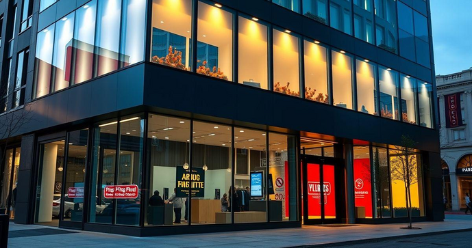 Fachada ACM com LED: Transforme Seu Comércio em um Ícone de Modernidade